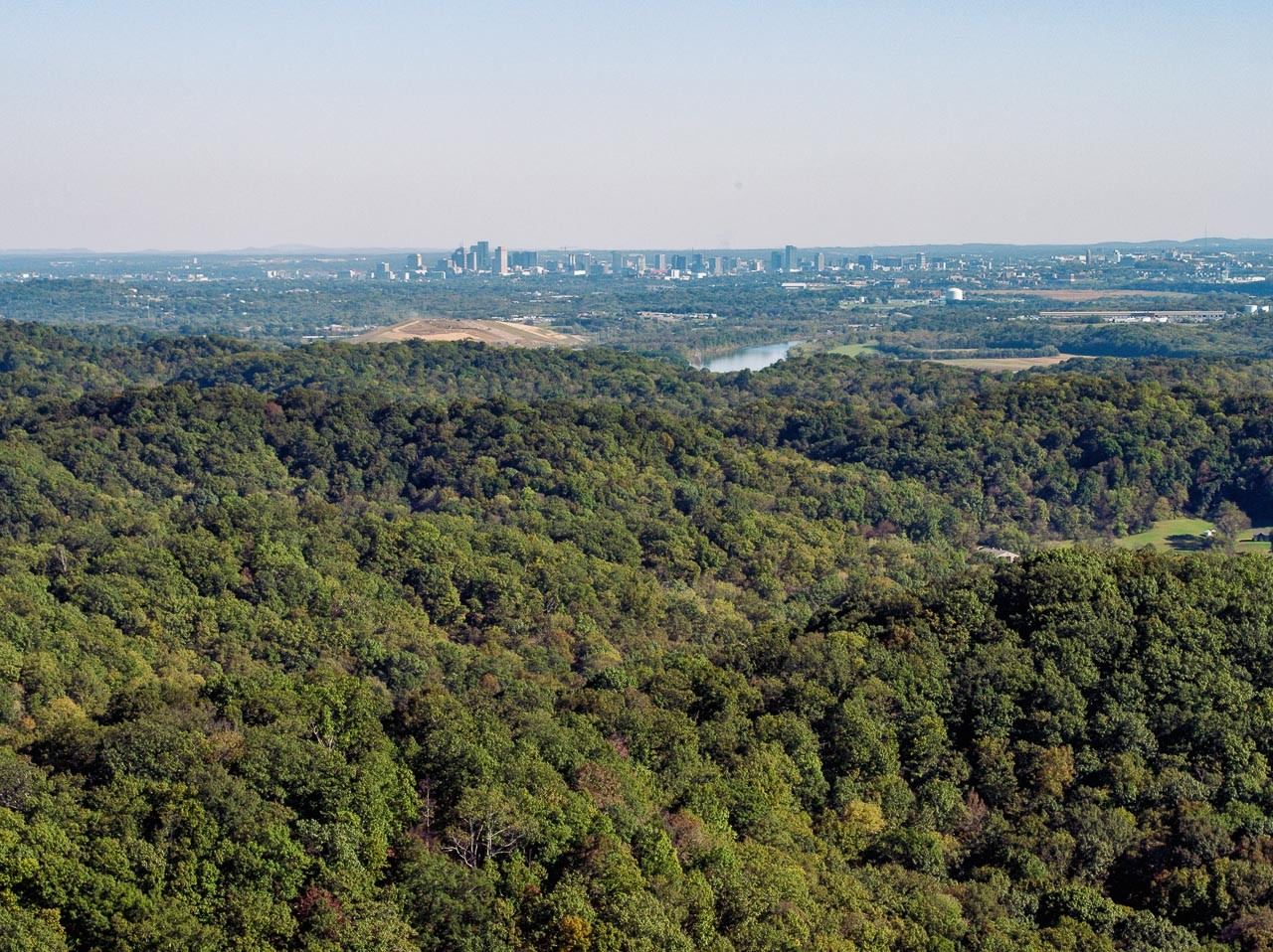 4269 Pecan Valley Road sold 319-acre Davidson County tract with Nashville skyline view
